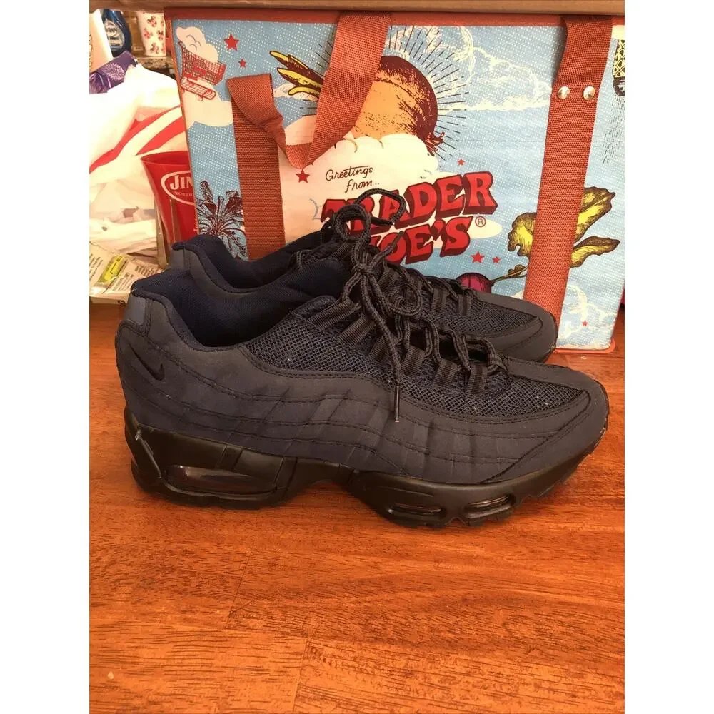 Nike Air Max 95 OG Running Shoes Blue Mens 12 104220-440 Athletic Sneakers